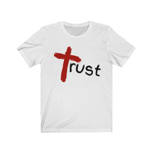 Load image into Gallery viewer, Men’s “Trust” Jersey Short Sleeve Tee