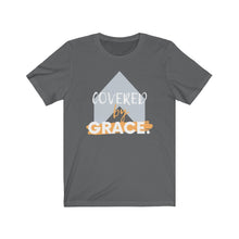 Load image into Gallery viewer, Women's "Covered by Grace" Short Sleeve Cotton Tee