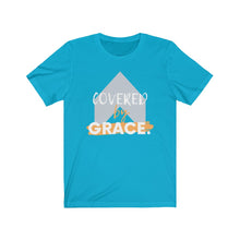 Load image into Gallery viewer, Women's "Covered by Grace" Short Sleeve Cotton Tee