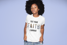 Load image into Gallery viewer, “Put Your Faith Forward” Jersey Short Sleeve Tee