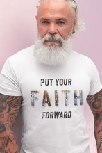 Load image into Gallery viewer, “Put Your Faith Forward” Jersey Short Sleeve Tee