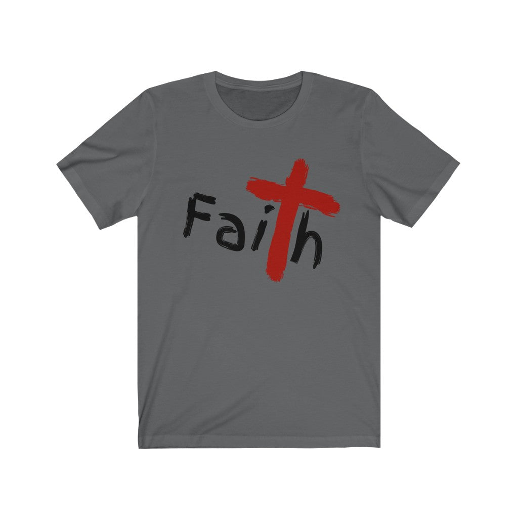 Men's “Faith” Short Sleeve Cotton Tee