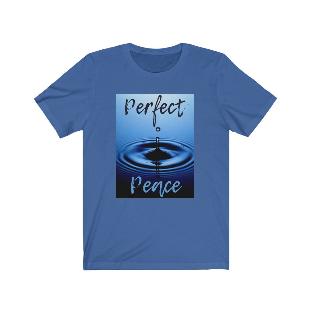 “Perfect Peace” Jersey Short Sleeve Tee