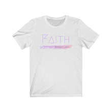 Load image into Gallery viewer, Women&#39;s “Faith Without Limits” Short Sleeve Cotton Tee

