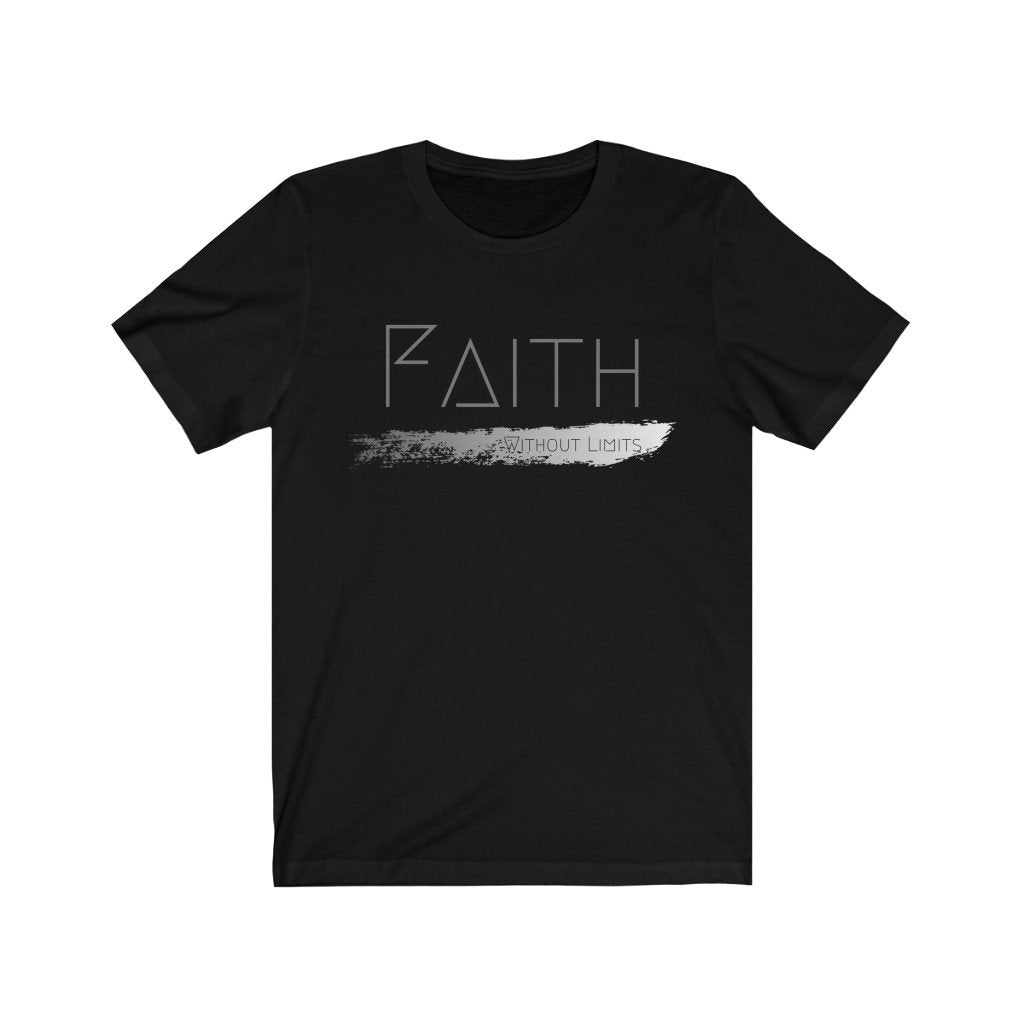 Men's “Faith Without Limits” Short Sleeve Cotton Tee