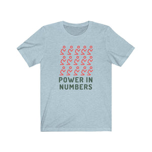 Men’s “Power in Numbers” Cotton Short Sleeve Tee