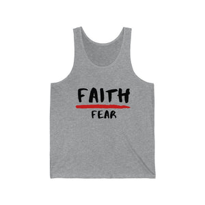 Men’s Faith Over Fear Cotton Tank