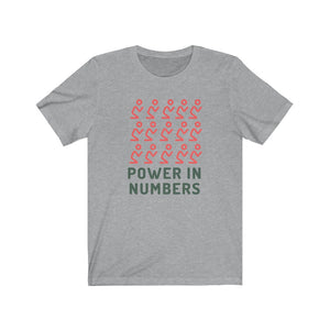 Men’s “Power in Numbers” Cotton Short Sleeve Tee