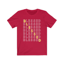 Load image into Gallery viewer, Men&#39;s &quot;Blessed&quot; Cotton Tee
