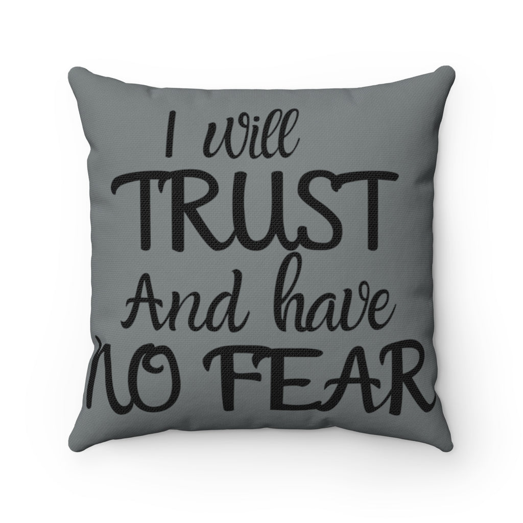 No Fear Square Pillow Case