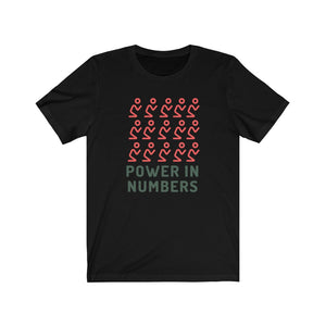 Men’s “Power in Numbers” Cotton Short Sleeve Tee
