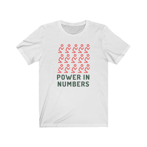 Men’s “Power in Numbers” Cotton Short Sleeve Tee