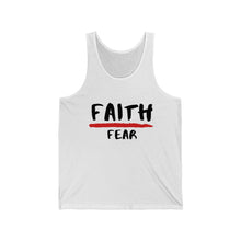 Load image into Gallery viewer, Men’s Faith Over Fear Cotton Tank
