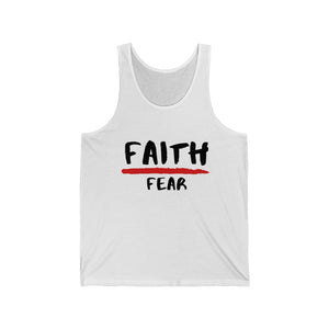 Men’s Faith Over Fear Cotton Tank