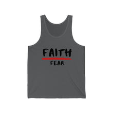 Load image into Gallery viewer, Men’s Faith Over Fear Cotton Tank
