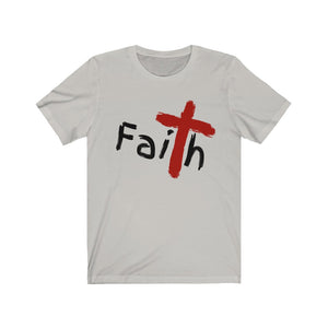 Women's "Faith" Short Sleeve Cotton Tee
