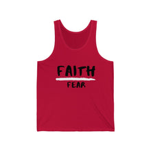 Load image into Gallery viewer, Men’s Faith Over Fear Cotton Tank
