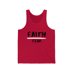 Men’s Faith Over Fear Cotton Tank