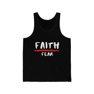 Men’s Faith Over Fear Cotton Tank