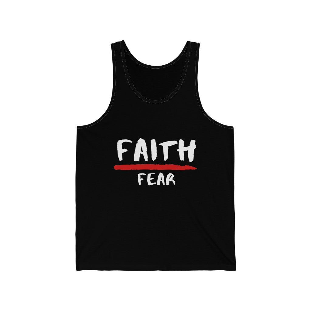 Men’s Faith Over Fear Cotton Tank