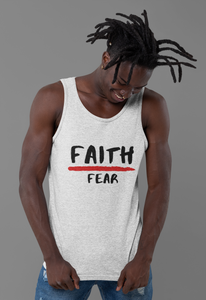 Men’s Faith Over Fear Cotton Tank