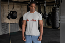Load image into Gallery viewer, Men’s “Sacrifice” (Alt version) Cotton Tee
